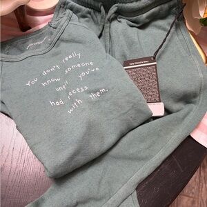 good hYOUman Green Kids Matching Set